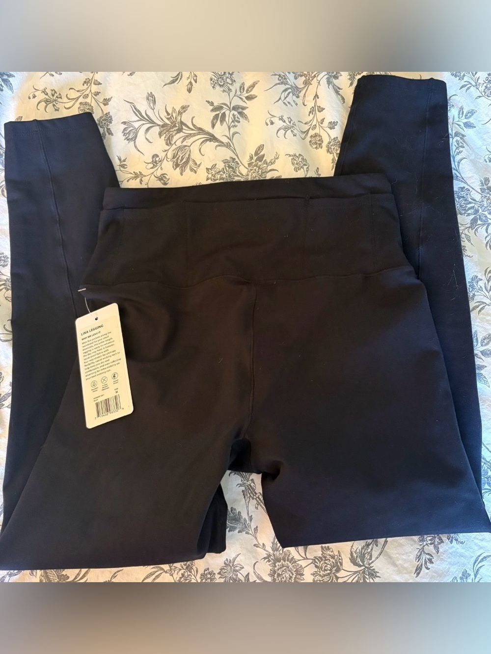 Marika Black High-Waist Leggings